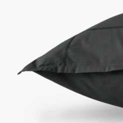 Taie D'oreiller Rectangulaire Percale De Coton Neo Anthracite 6 Taie D'oreiller Rectangulaire Percale De Coton Neo Anthracite -feuille Soldes Magasin taie d oreiller rectangulaire percale de coton neo anthracite 2