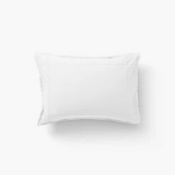 Taie D'oreiller Rectangulaire Percale De Coton Neo Blanc