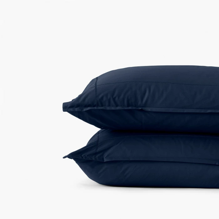 Taie D'oreiller Rectangulaire Percale De Coton Neo Marine 2 Taie D'oreiller Rectangulaire Percale De Coton Neo Marine – Image 2