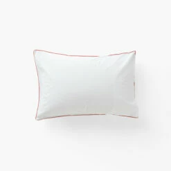 Taie D'oreiller Rectangulaire Percale De Coton Roland-Garros 2023 -feuille Soldes Magasin taie d oreiller rectangulaire percale de coton roland garros 2023 2