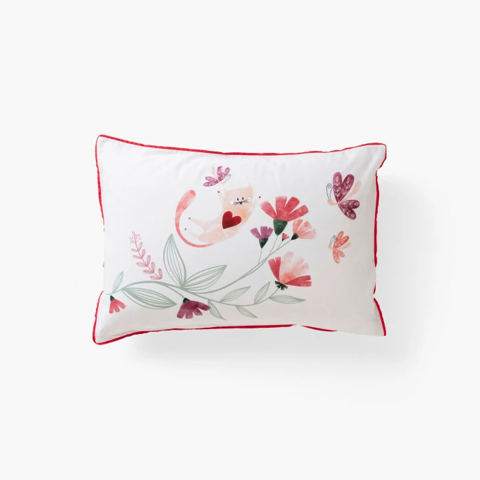 Taie D'oreiller Rectangulaire Pur Coton Bio Mes Rêves 2 Taie D'oreiller Rectangulaire Pur Coton Bio Mes Rêves – Image 2