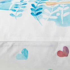 Taie D'oreiller Rectangulaire Pur Coton Calliopé -feuille Soldes Magasin taie d oreiller rectangulaire pur coton calliope 3