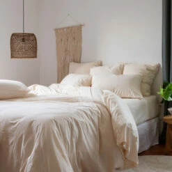 Taie D'oreiller Rectangulaire Pur Coton Lavé Biologique Souffle Vanille 7 Taie D'oreiller Rectangulaire Pur Coton Lavé Biologique Souffle Vanille -feuille Soldes Magasin taie d oreiller rectangulaire pur coton lave biologique souffle vanille 3