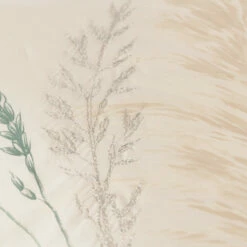 Taie D'oreiller Rectangulaire Satin De Coton Pampa II -feuille Soldes Magasin taie d oreiller rectangulaire satin de coton pampa ii 2